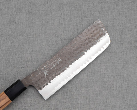 Yu Kurosaki "Kokusenei" Aogami Super 160mm Nakiri