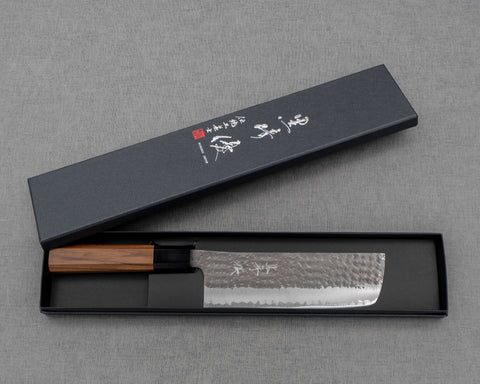 Yu Kurosaki "Kokusenei" Aogami Super 160mm Nakiri