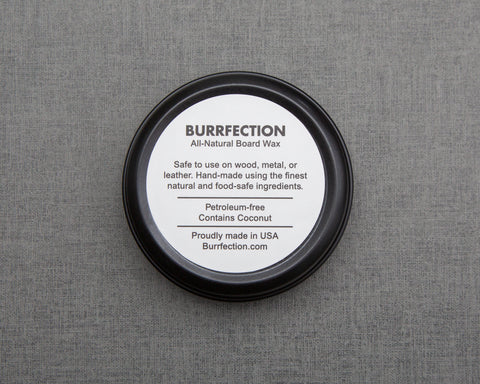 [B-Stock] Burrfection All-Natural Wax for Cutting Boards (2oz)