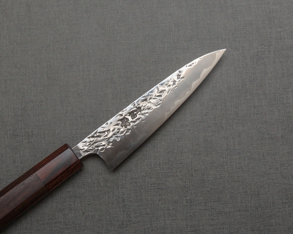 Kisuke ATS-34 Warikomi Tsuchime Petty with Rosewood Handle ...