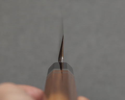 Nakagawa Aogami #1 Damascus 330mm Yanagiba with Lignum Vitae Handle and Saya