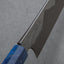 Nigara Honyaki Aogami #2 300mm Sujihiki with Blue Stabilized Wood Handle