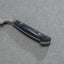 Nigara R2/SG2 Matt Migaki Tsuchime 135mm Honesuki with Polished Twilight Blue Acrylic Handle