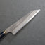 Nigara R2/SG2 Matt Migaki Tsuchime 135mm Honesuki with Polished Twilight Blue Acrylic Handle