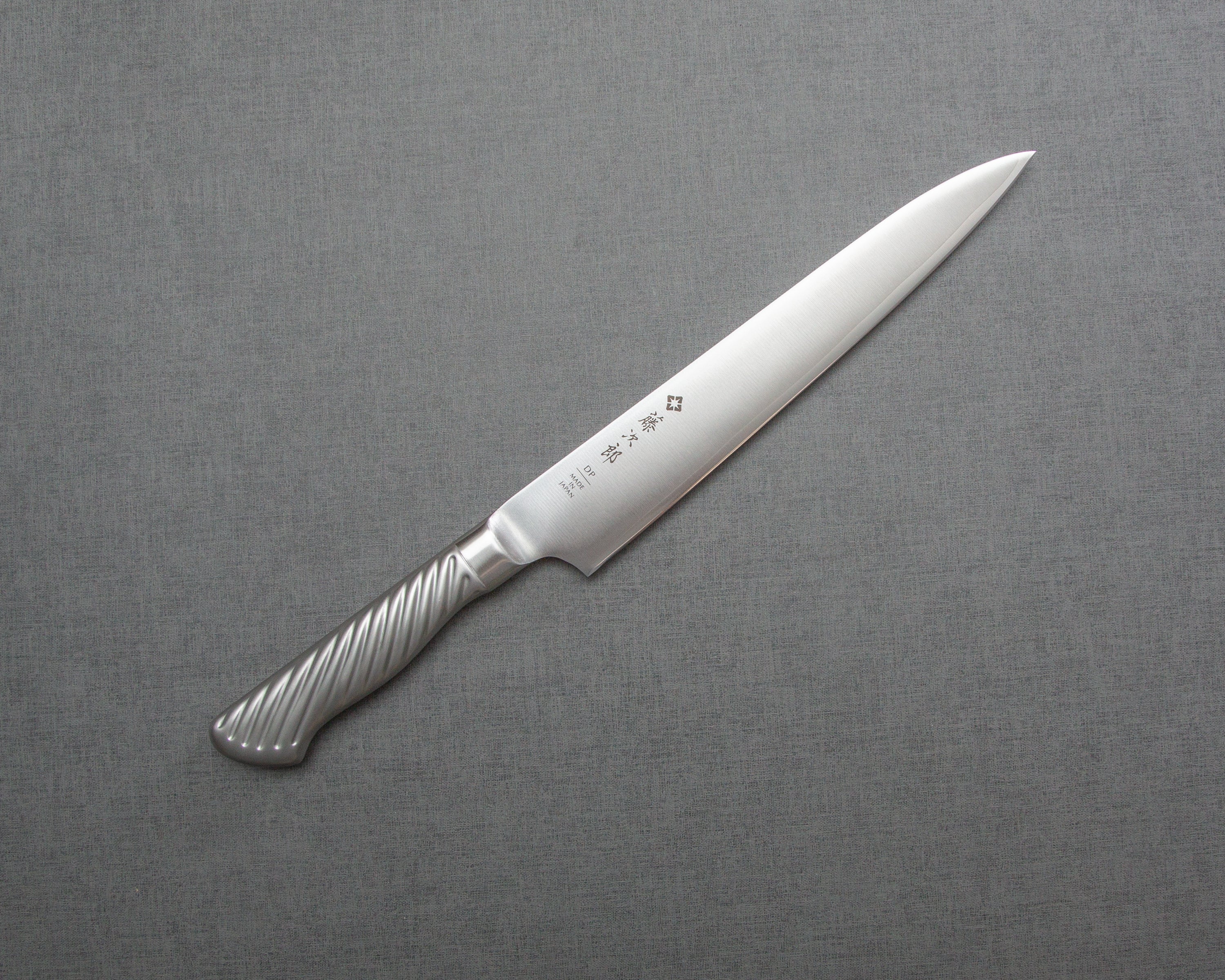 Tojiro Pro DP VG10 210mm Sujihiki with Stainless Steel Handle