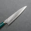 Shigeki Tanaka R2/SG2 Kurosome Damascus 135mm Petty with Pine Green Patterned Handle