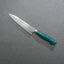 Shigeki Tanaka R2/SG2 Kurosome Damascus 135mm Petty with Pine Green Patterned Handle