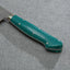 Shigeki Tanaka R2/SG2 Kurosome Damascus 135mm Petty with Pine Green Patterned Handle