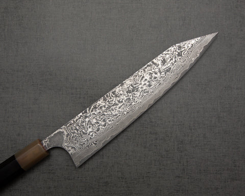 Takeshi Saji R2/SG2 Black Damascus Folding Steak Knife Japanese Chef K –  Japannywholesale